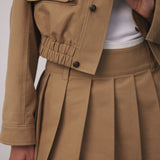 SAFARI COTTON SKIRT