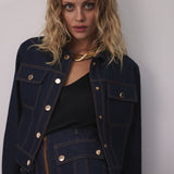 DARK BLUE DENIM JACKET