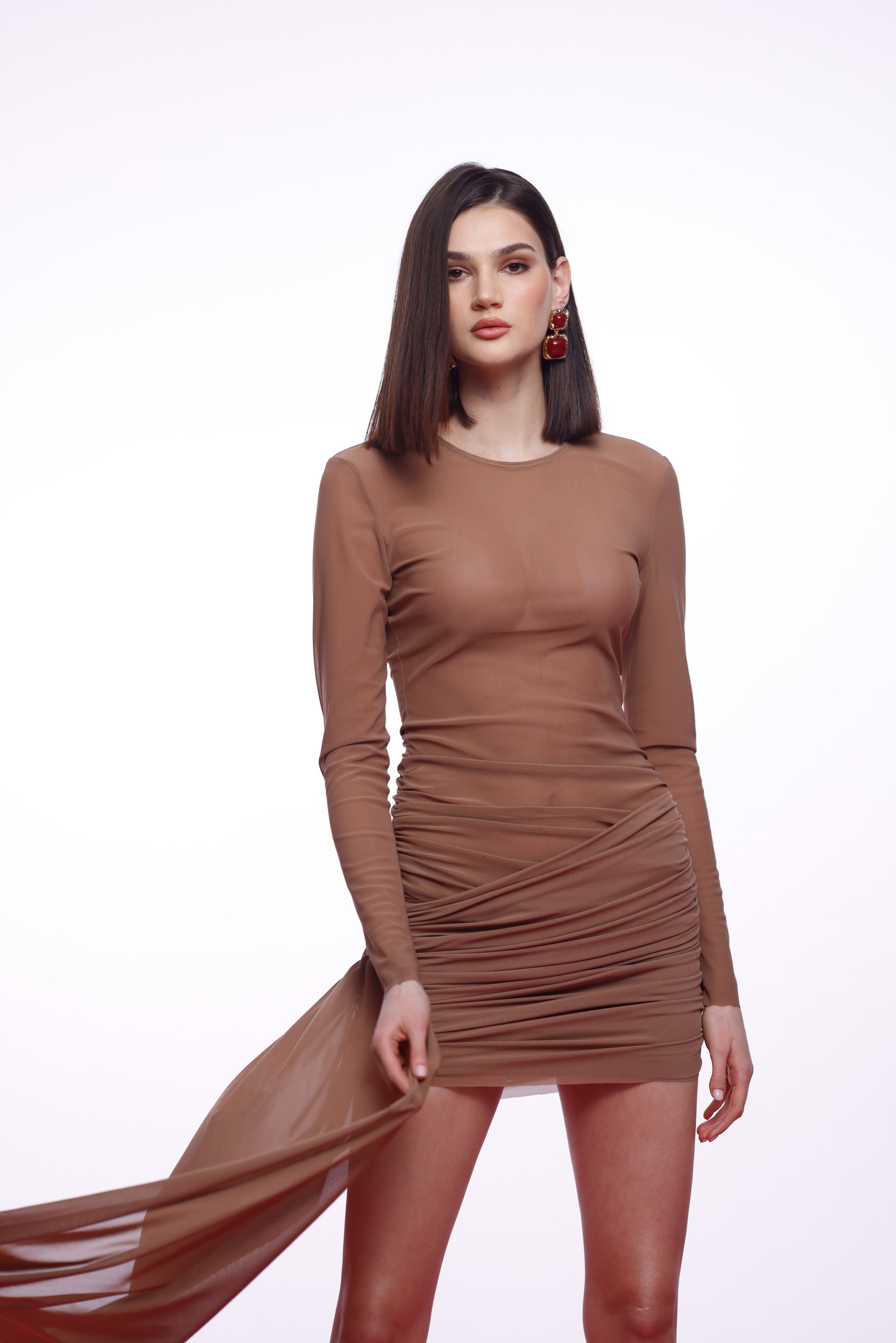 white christmas dresses Aya Muse main image 0